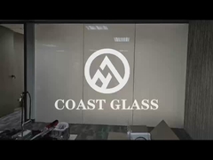 PDLC congelado con película inteligente intercambiable Partisión electrónica de decoloración de vidrio PDLC